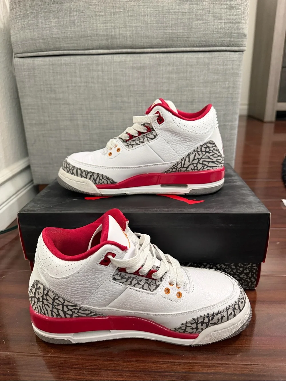 Jordan 3 Retro Cardinal Red